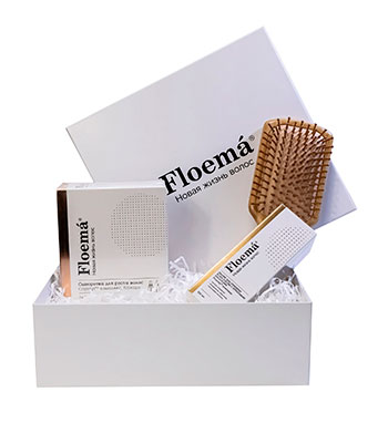 Набор FLOEMA ™ Пилинг + Сыворотка для роста волос